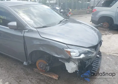 2018 Nissan Sentra S из США, поврежденный, VIN 3N1AB7AP1JY328377